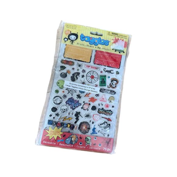 NEW pack of Taggles reusable stickers pack of 6 - Picture 2 of 6